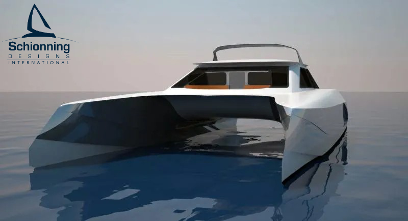 Growler 1500 GTR Power Catamaran - SDI - Schionning Designs International