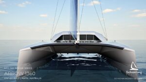 Owner Build – Arrow 1360 | Perth, Australia This Arrow 1360 owner build in Perth, Western Australia demonstrates the strength, efficiency, and build practicality of Schionning Designs’ composite catamaran engineering. Constructed using CNC-cut foam panels and Schionning’s detailed construction system, the project highlights how experienced owner-builders can achieve precise alignment, excellent structural consistency, and professional-level results. The Arrow 1360 is a lightweight performance cruising catamaran combining efficient hull forms, modern structure, and a balanced sail plan. The design offers excellent speed potential, responsive handling, and comfortable living spaces for extended cruising. This build reflects a strong focus on structural integrity, weight control, and high-quality composite workmanship throughout all stages of construction. Catamaran Owner Build - Design: Arrow 1360 - Build Type: Owner Build - Location: Perth, Australia - Construction Method: Composite (foam sandwich) - Status: In Progress / Completed (choose one) - Designer: Schionning Designs 🔹 ABOUT THE ARROW 1360 CATAMARAN BUILD This Arrow 1360 is being constructed by an experienced owner-builder using Schionning Designs’ CNC-cut kit and detailed construction documentation. The project demonstrates how a well-supported owner build can achieve professional-level results while allowing personal involvement at every stage. The builder has focused on accuracy, weight control, and clean composite workmanship to ensure the finished vessel delivers on the Arrow 1360’s performance potential. 🔹 DESIGN HIGHLIGHTS 1. Slim, efficient hulls for excellent speed and low drag 2. Lightweight composite structure for high strength-to-weight ratio 3. Modern bridgedeck clearance for reduced slamming 4. Balanced sail plan and performance-oriented rig 5. Spacious cruising layout with long-range capability Interested in building your own Arrow 1360 or another Schionning design? Contact Schionning Designs to discuss plan options, kit availability, and technical support. Email: info@schionningdesign.com Visit: www.schionningdesign.com