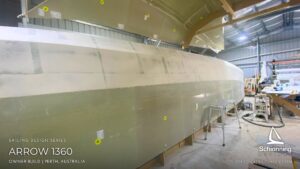 Schionning Designs Arrow 1360 Catamaran Arrow 1360 - Owner Build - Perth Australia - Schionning Design: Arrow 1360 Build Type: Owner Build Location: Perth, Australia Status: In Progress Build Story: Onika’s Ocean – Building Our 45ft Catamaran