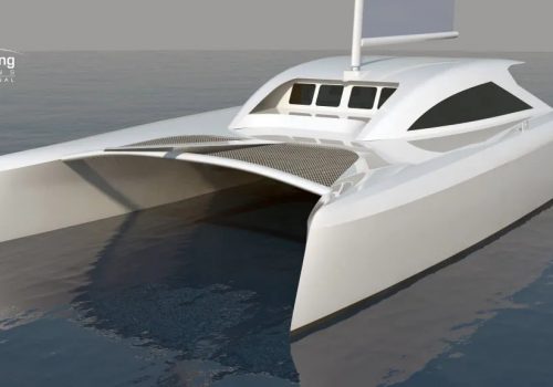 G-Force 1500C Exterior Std CAD Catamaran Design - SDI - Schionning Designs International