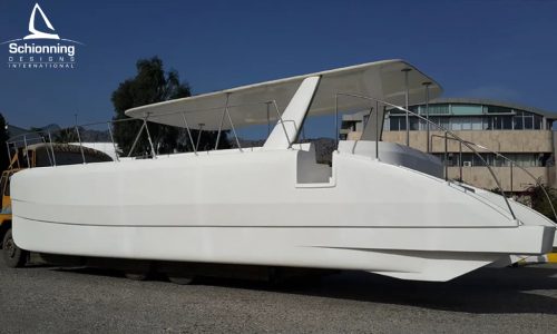 SDI Prowler 40 Open/Cruiser Power Catamaran - Schionning Designs International