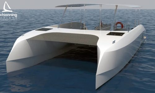 Prowler 1040 GTR Dive Vessel Catamaran = Schionning Designs 6