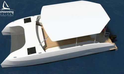 Prowler 1040 GTR Dive Vessel Catamaran = Schionning Designs 7